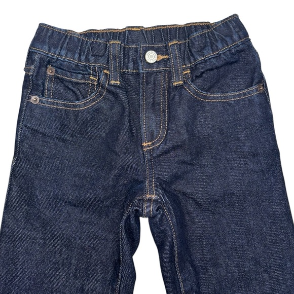 New GAP Fleece Lined Jeans 5 Dark Wash - Picture 8 of 11